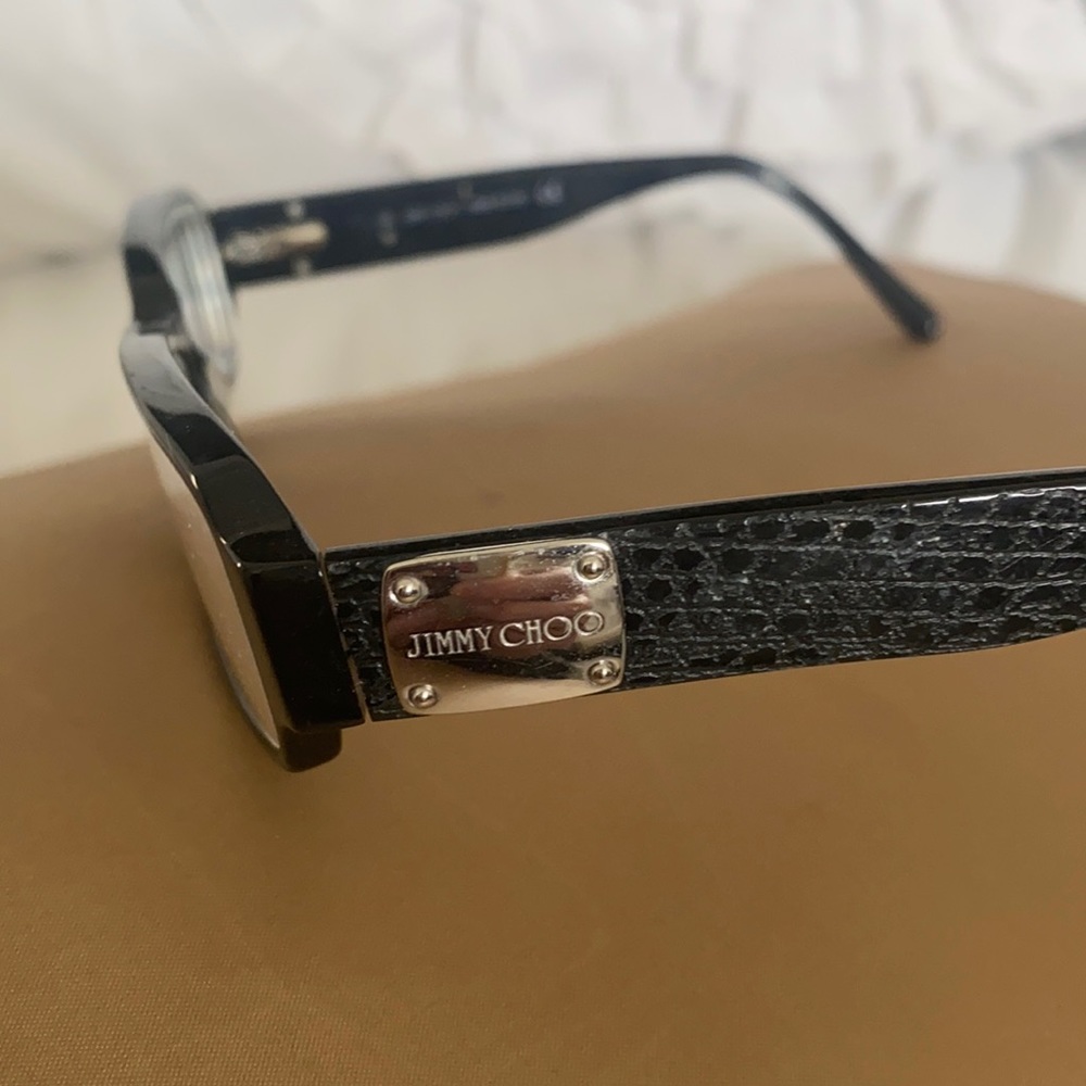 Vintage Jimmy Choo Eyeglass Black Eyeglass Frames